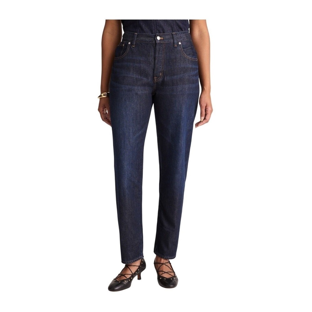 Madewell The Curvy Dean Easy Straight Jean Blue SoftDrape Denim 31